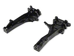 Freedom Offroad 4-Inch Front Lift Spindles with Extended Brake Lines (05-15 Tacoma Pre Runner; 16-23 2WD Tacoma)