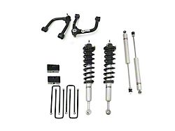 Freedom Offroad 3.50-Inch Front Lift Struts with Front Upper Control Arms, 3-Inch Rear Lift Blocks and Shocks (07-21 Tundra)