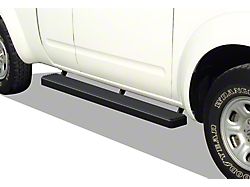 5-Inch iStep Running Boards; Black (05-26 Frontier King Cab)