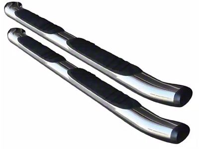 Go Rhino 5-Inch OE Xtreme Composite Side Step Bars; Chrome (05-25 Frontier Crew Cab)