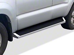 6-Inch iRunning Boards; Black (05-25 Frontier Crew Cab)