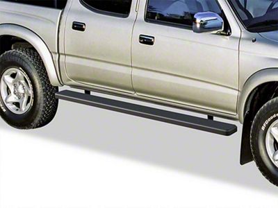 6-Inch iStep Running Boards; Black (05-25 Frontier Crew Cab)