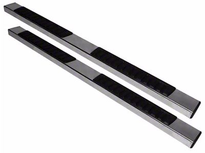Go Rhino 6-Inch OE Xtreme II Side Step Bars; Polished (05-25 Frontier Crew Cab)