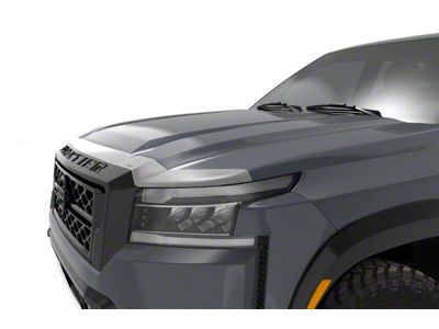 Aeroskin Hood Protector; Chrome (22-25 Frontier)
