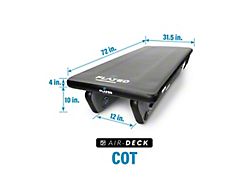 Air-Deck COT Raised Platform (05-25 Frontier w/ 6-Foot Bed)