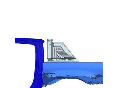 Armour II Roll Bar; Black (05-21 Frontier)