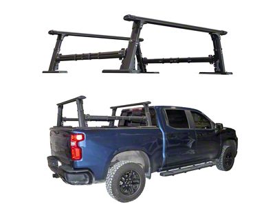 Bed Rack; Black (05-25 Frontier)