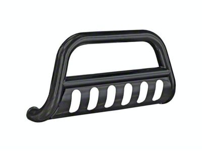 Bull Bar with Skid Plate; Black (22-25 Frontier)