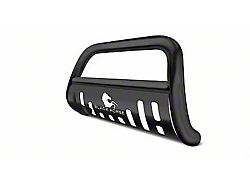 Bull Bar with Skid Plate; Black (05-21 Frontier)