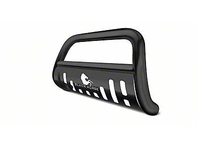 Bull Bar with Skid Plate; Black (05-21 Frontier)