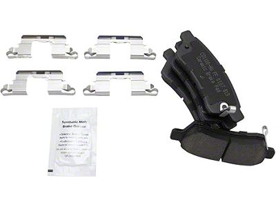 Ceramic Brake Pads; Rear Pair (05-21 Frontier)