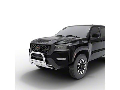 Classic Bull Bar with Skid Plate; Stainless Steel (22-25 Frontier)