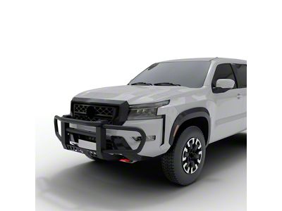 Elite Modular Front Bumper Guard; Black (05-25 Frontier)