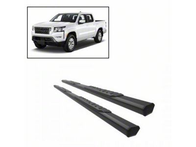 Epic Aluminum Running Boards; Black (22-25 Frontier King Cab)