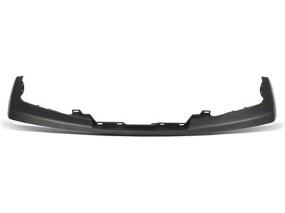 Factory Style Front Upper Bumper Cover; Primed Black (09-21 Frontier, Excluding PRO-4X)