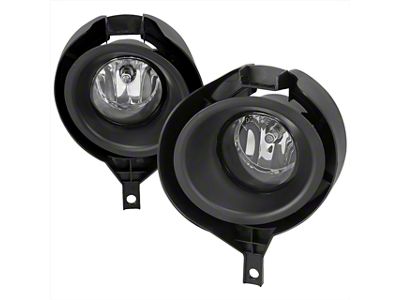 Fog Lights; Clear (05-19 Frontier w/ Factory Chrome Bumper)