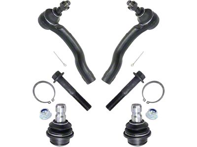 Front Lower Ball Joints with Outer Tie Rods (05-19 Frontier)