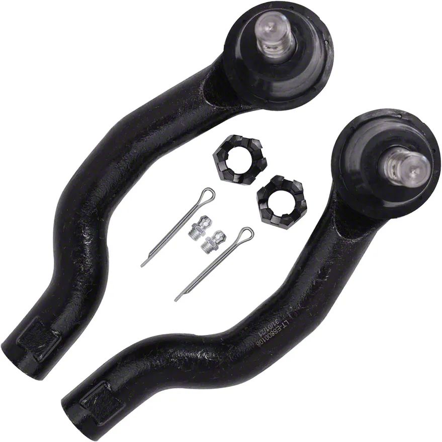 PartsW 6-Piece Inner & Outer Tie Rod Ends Kit With Boots For Nissan Frontier 05-19