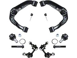 Front Upper Control Arms with Ball Joints and Sway Bar Links (05-19 Frontier)