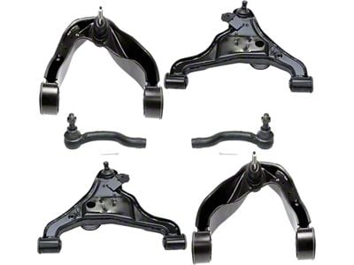 Front Upper and Lower Control Arms with Outer Tie Rods (05-18 Frontier)