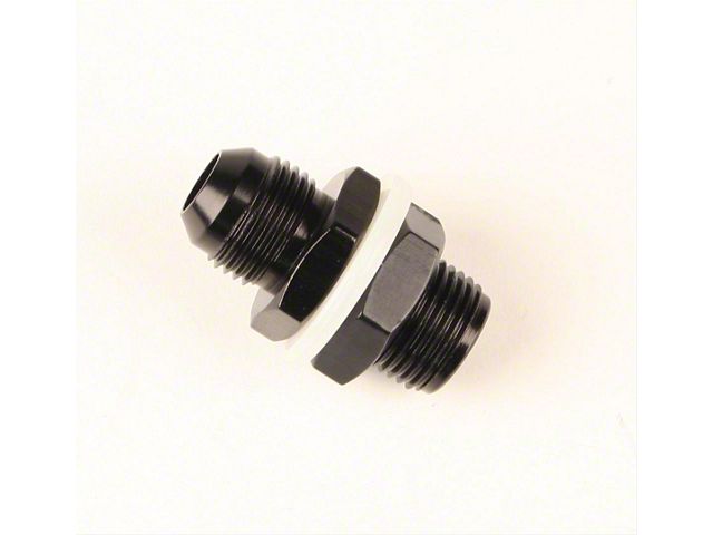 Frontier Fuel Cell Bulkhead; -6AN; Black - Free Shipping