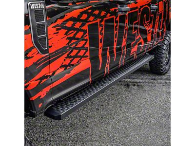 Westin Grate Steps Running Boards without Mounting Kit; Textured Black (05-25 Frontier King Cab)