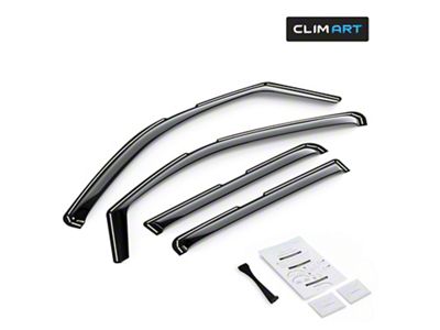 in-Channel Window Deflectors (22-25 Frontier Crew Cab)
