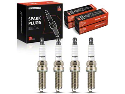 Iridium and Platinum Spark Plugs; Set of 4 (05-19 2.5L Frontier)