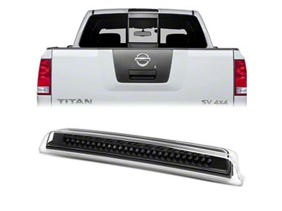 LED Third Brake Light; Black (05-21 Frontier)