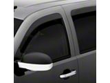 Low Profile Ventvisor Window Deflectors; Front and Rear; Dark Smoke (22-26 Frontier Crew Cab)