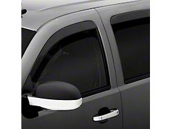 Low Profile Ventvisor Window Deflectors; Front and Rear; Dark Smoke (22-25 Frontier Crew Cab)