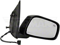 Manual Non-Heated Side Mirror; Passenger Side; Black (05-14 Frontier)