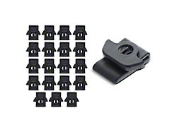 Nylon Fender Apron Clips; 20-Piece (09-19 Frontier)