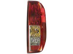 OE Style Tail Light; Chrome Housing; Red/Clear Lens; Passenger Side (05-14 Frontier)