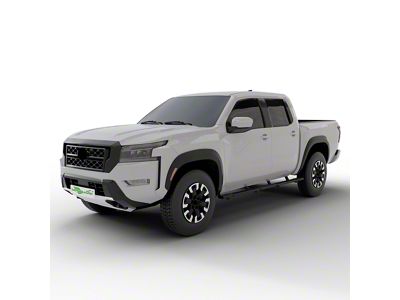Optimus Side Step Bars; Black (05-25 Frontier Crew Cab)