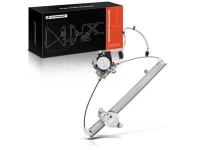 Power Window Regulator with Motor; Rear Driver Side (05-15 Frontier Crew Cab)