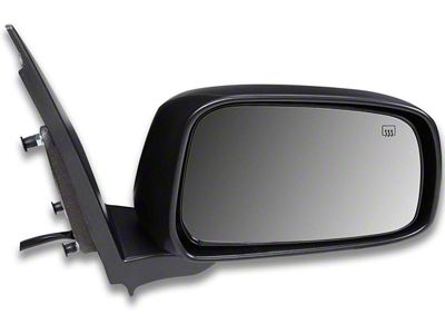 Powered Heated Mirror; Passenger Side; Textured Black (05-17 Frontier)