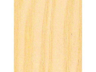 RETROLINER Real Wood Bed Liner; Ash Wood; HydroShine Finish; Polished Stainless Punched Bed Strips (05-21 Frontier w/ 5-Foot Bed)