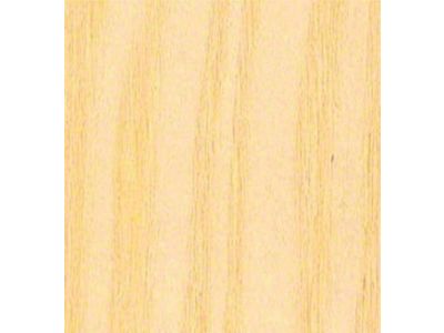 RETROLINER Real Wood Bed Liner; Ash Wood; HydroShine Finish; Mild Steel Punched Bed Strips (05-21 Frontier w/ 5-Foot Bed)