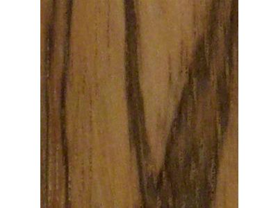 RETROLINER Real Wood Bed Liner; Black Limba Wood; HydroSatin Finish; Mild Steel Punched Bed Strips (05-21 Frontier w/ 5-Foot Bed)