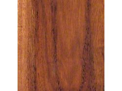 RETROLINER Real Wood Bed Liner; Black Walnut Wood; HydroSatin Finish; Mild Steel Punched Bed Strips (05-21 Frontier w/ 5-Foot Bed)