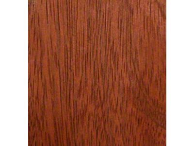 RETROLINER Real Wood Bed Liner; Brazillian Cherry Wood; HydroSatin Finish; Polished Stainless Punched Bed Strips (05-21 Frontier w/ 5-Foot Bed)