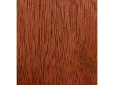 RETROLINER Real Wood Bed Liner; Brazillian Cherry Wood; HydroSatin Finish; Mild Steel Punched Bed Strips (05-21 Frontier w/ 5-Foot Bed)