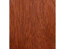 RETROLINER Real Wood Bed Liner; Brazillian Cherry Wood; HydroShine Finish; Polished Stainless Punched Bed Strips (05-21 Frontier w/ 5-Foot Bed)
