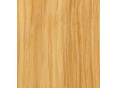 RETROLINER Real Wood Bed Liner; Hickory Wood; HydroSatin Finish; Polished Stainless Punched Bed Strips (05-21 Frontier w/ 5-Foot Bed)