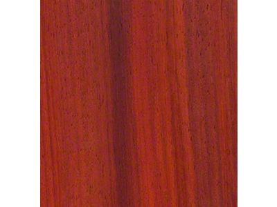 RETROLINER Real Wood Bed Liner; Paduak Wood; HydroSatin Finish; Polished Stainless Punched Bed Strips (05-21 Frontier w/ 5-Foot Bed)
