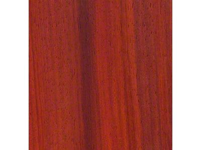 RETROLINER Real Wood Bed Liner; Paduak Wood; HydroShine Finish; Polished Stainless Punched Bed Strips (05-21 Frontier w/ 5-Foot Bed)