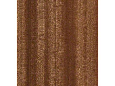 RETROLINER Real Wood Bed Liner; Sapele Wood; HydroShine Finish; Mild Steel Punched Bed Strips (05-21 Frontier w/ 5-Foot Bed)