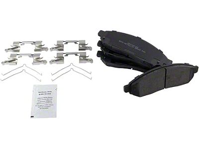 Semi-Metalic Brake Pads; Front Pair (05-26 Frontier)