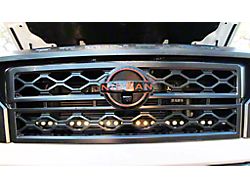 Single 30-Inch Amber LED Light Bar with Grille Mounting Brackets (22-25 Frontier)